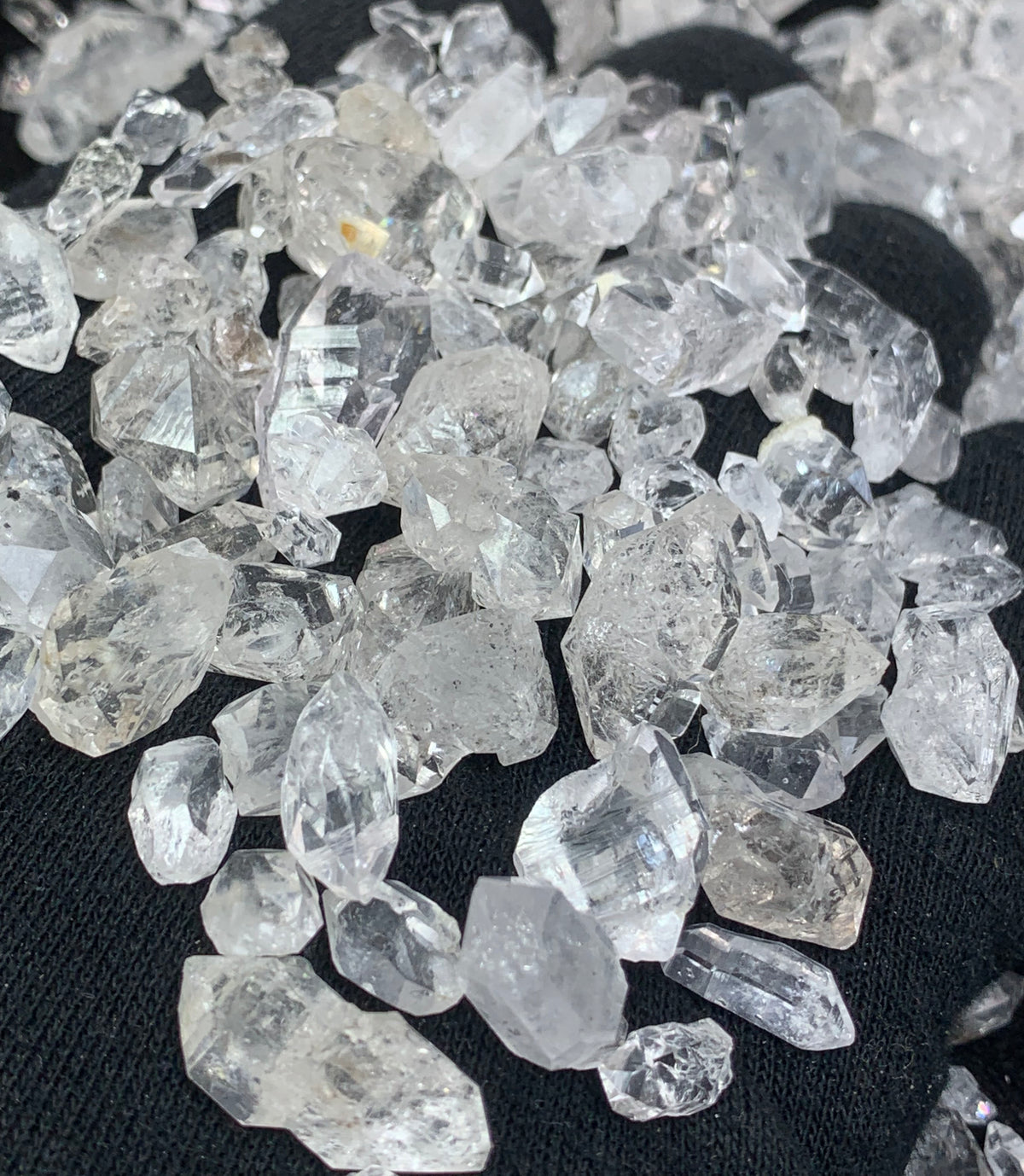 Diamond Quartz Crystals from Pakistan – 243 g Mineral Lot