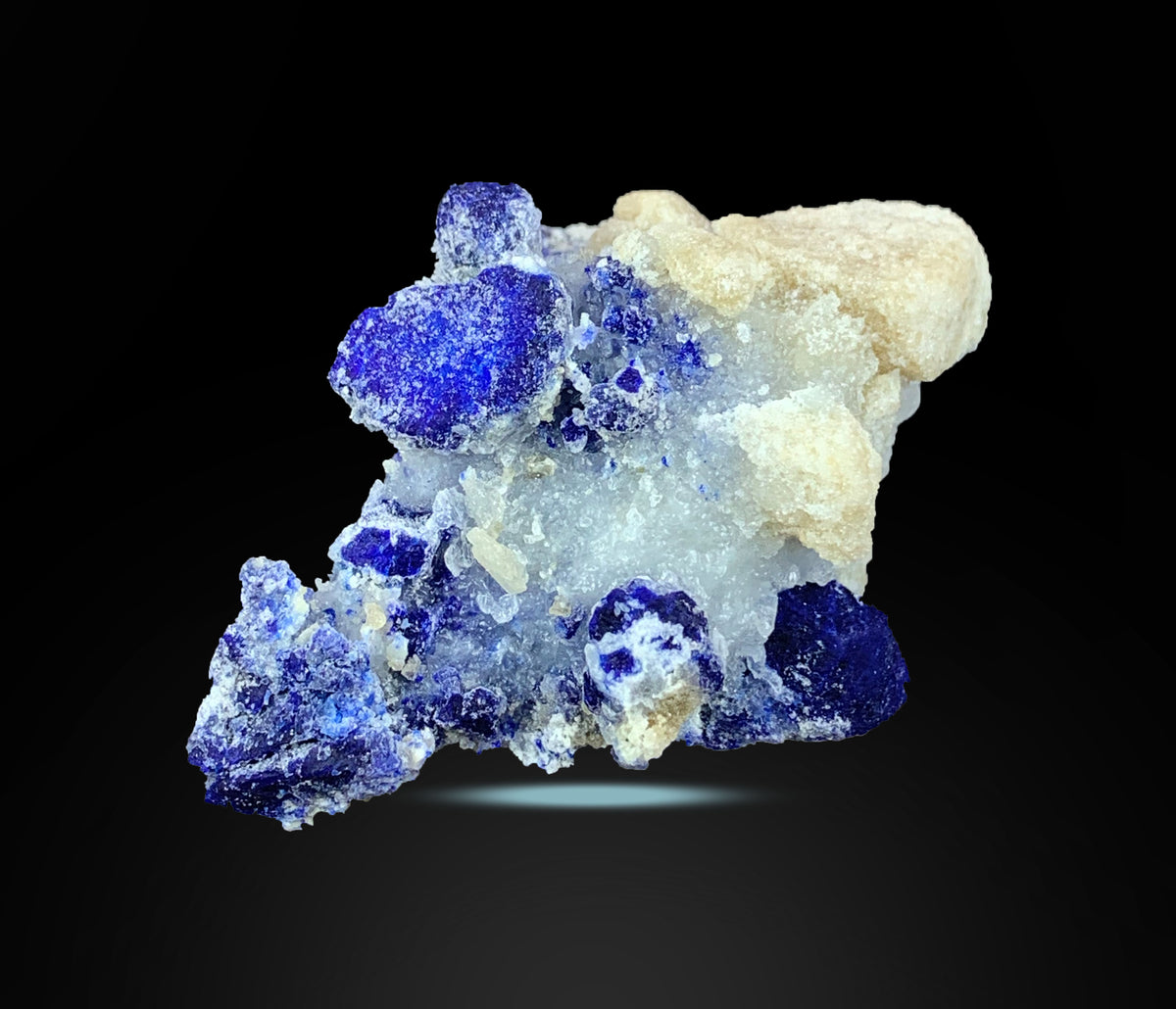 Lazurite Crystals on Matrix from Afghanistan