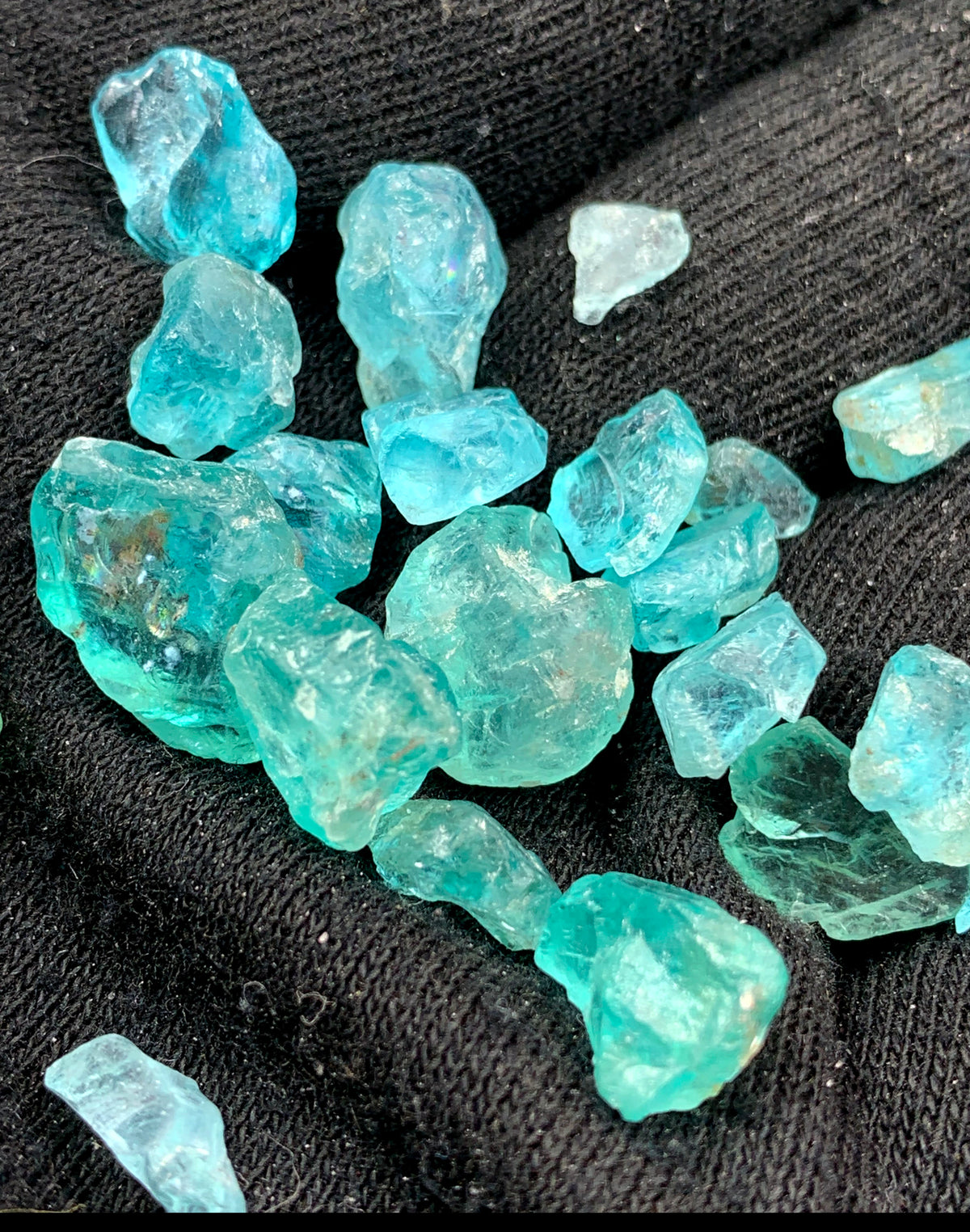 Rough Aquamarine Crystals Lot from Pakistan – 22 g