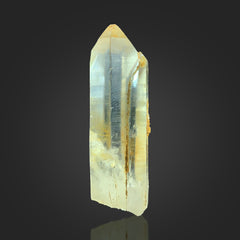 Iron Coated Quartz Crystals from Pakistan