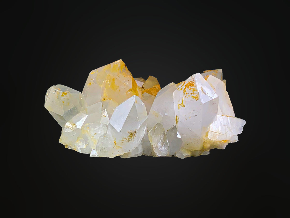 Iron Coated Quartz Cluster from Pakistan – 797 g