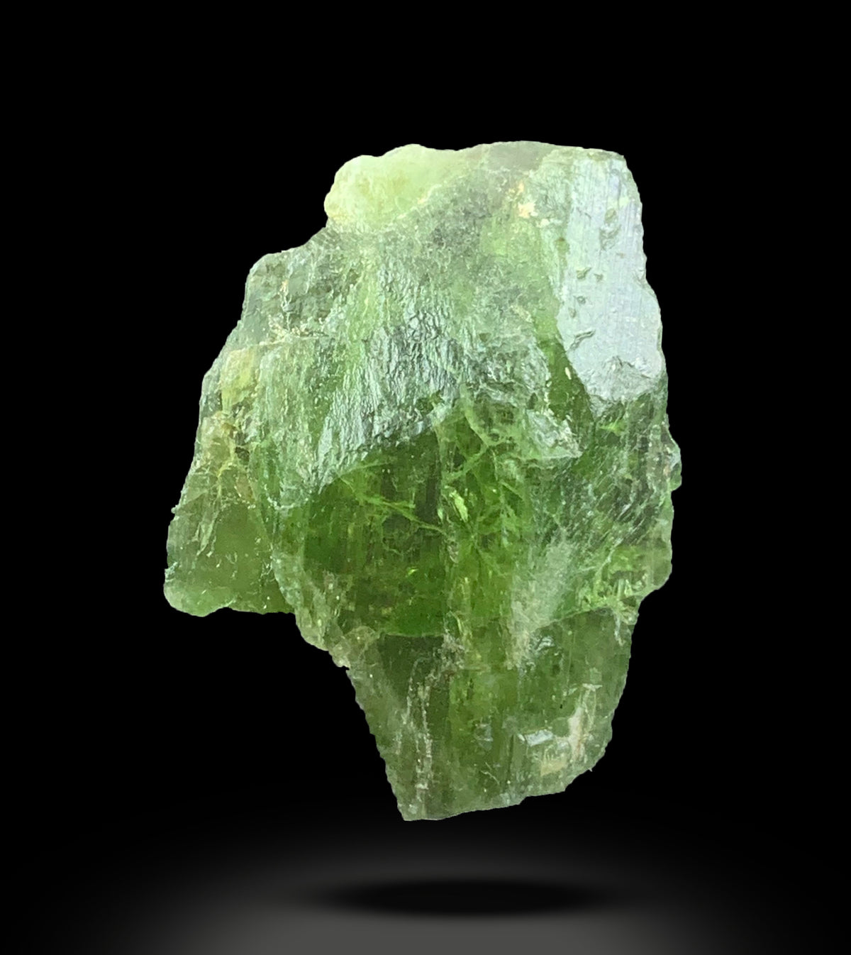 Natural Green Diopside Crystals Lot from Afghanistan