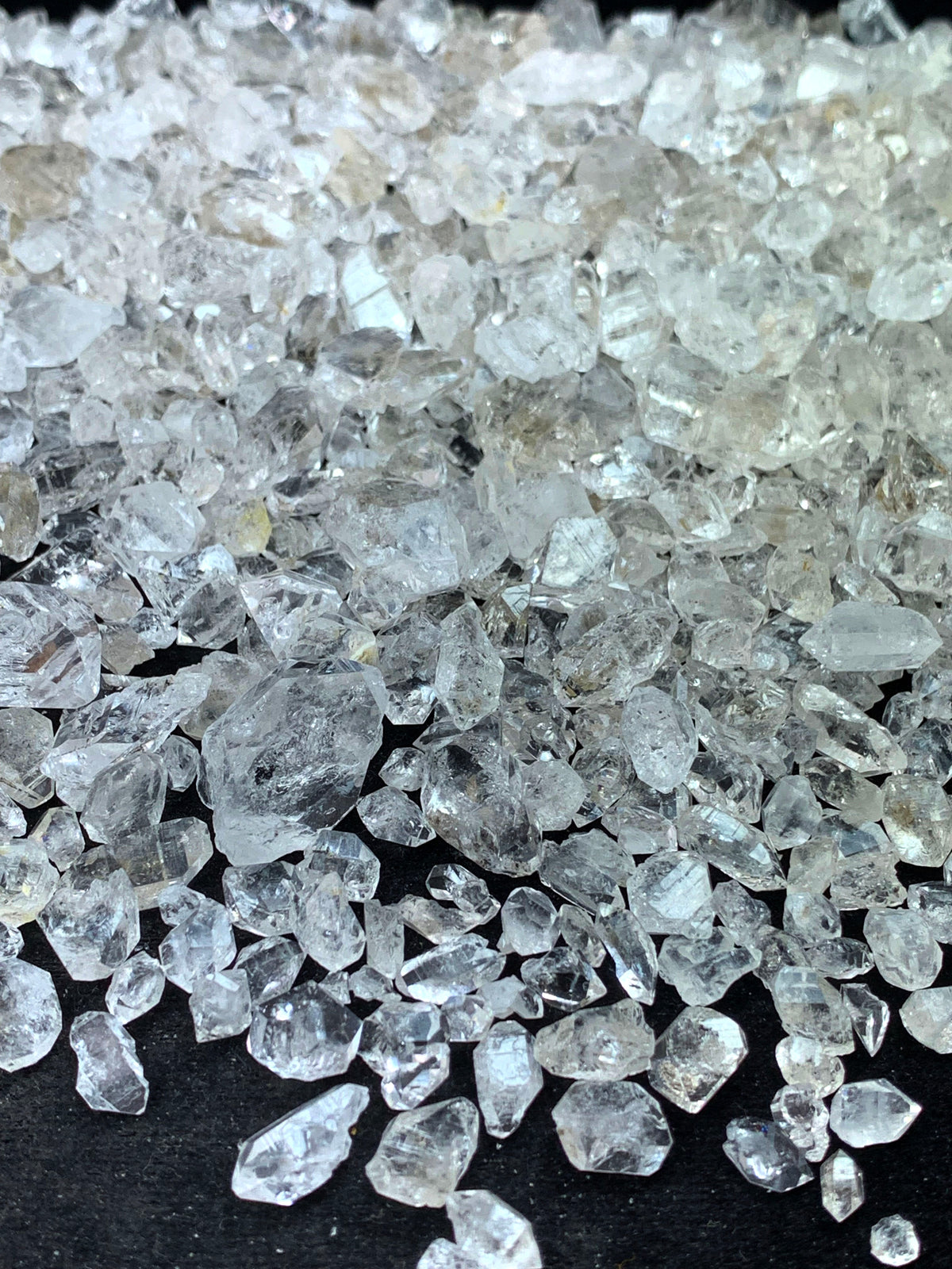 Diamond Quartz Crystals from Pakistan – 223 g Mineral Lot