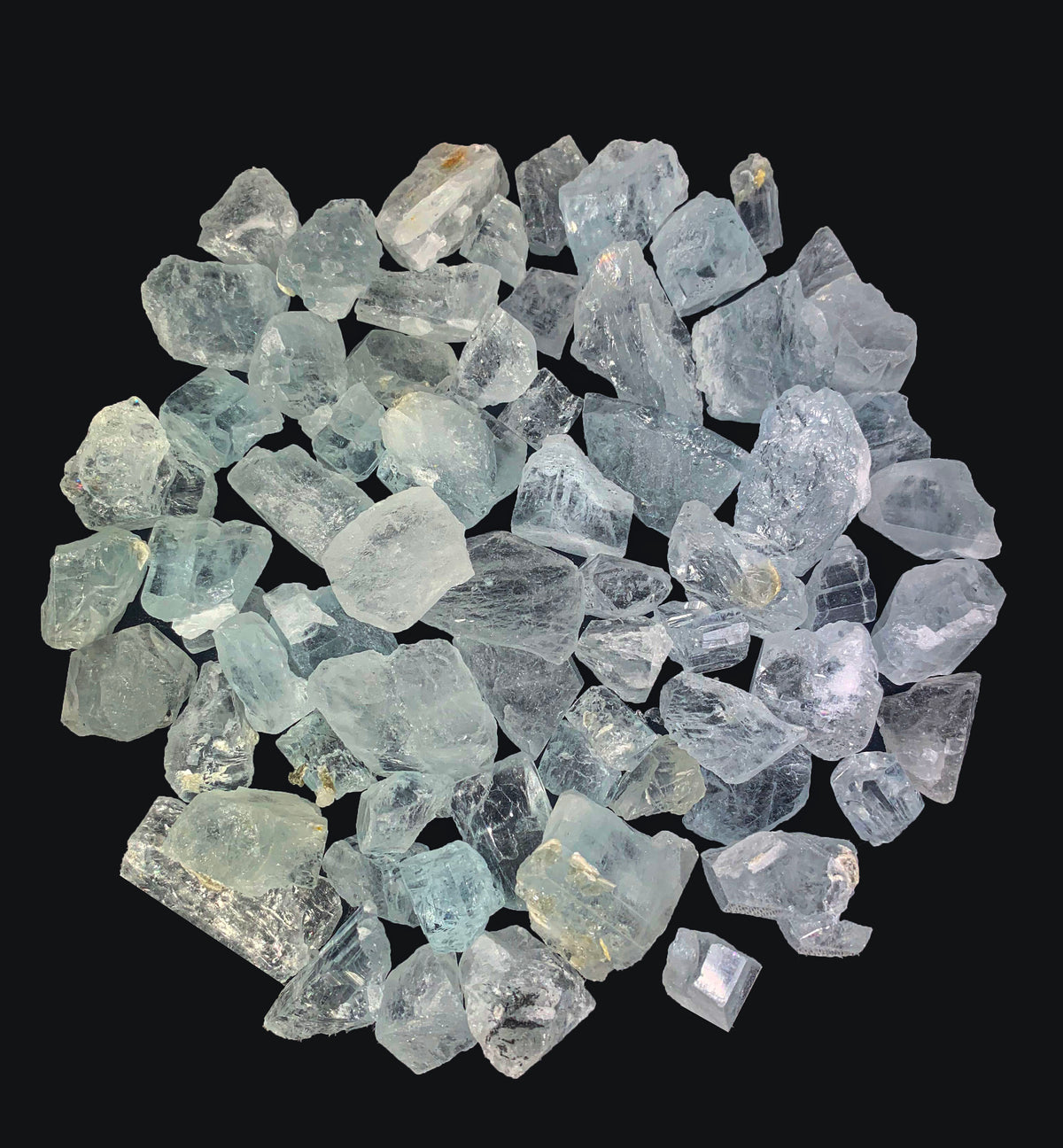 Aquamarine Rough, Cutting Grade from Skardu, Pakistan