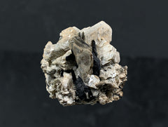 Schorl Tourmaline on Star Mica from Skardu, Pakistan – 163 g