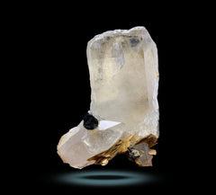 Schorl Tourmaline with Smoky Quartz and Muscovite Mica from Skardu, Pakistan
