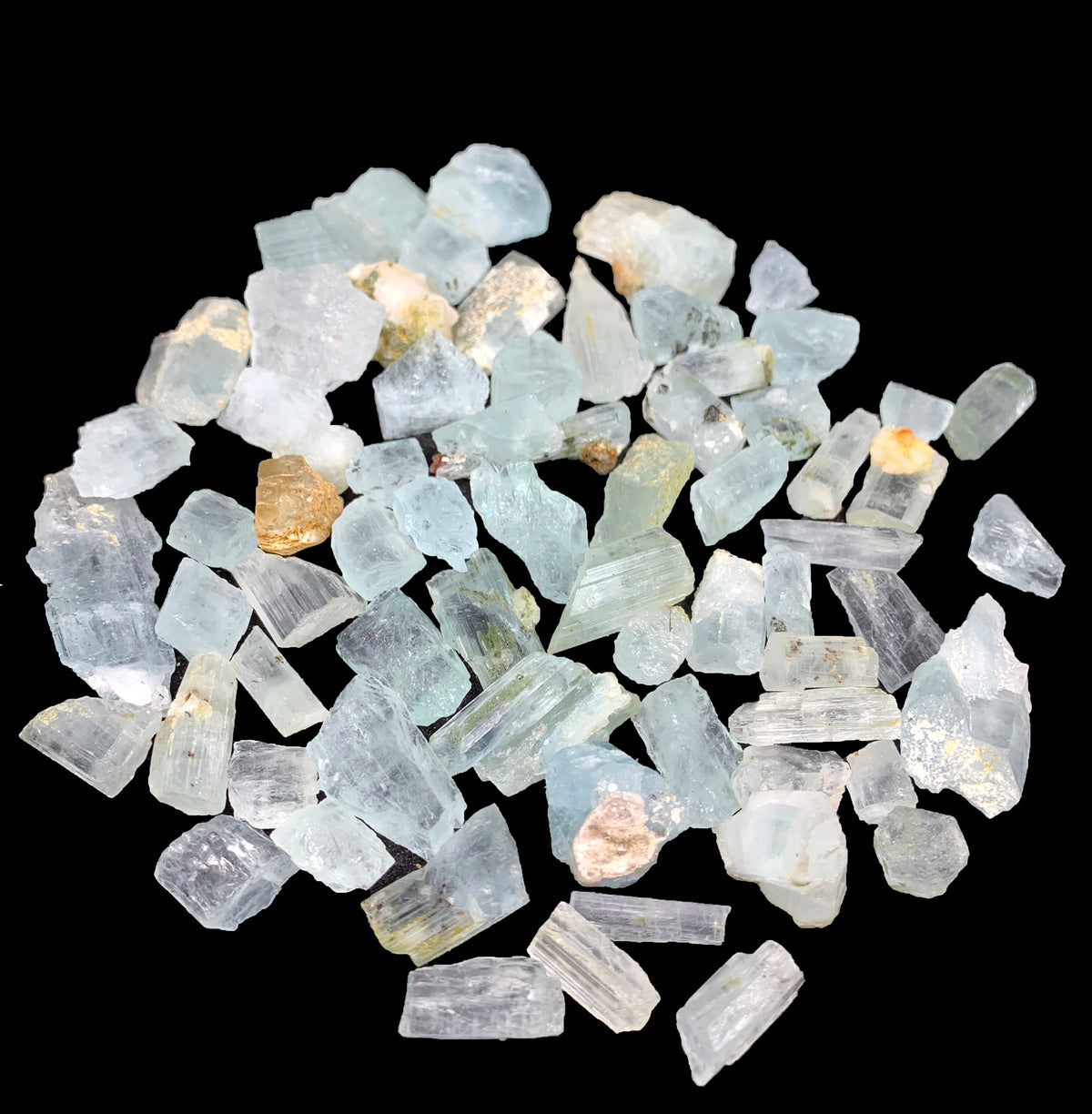 Aquamarine Rough Crystals from Pakistan – 126 g