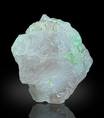 Morganite with Green Tourmaline from Afghanistan