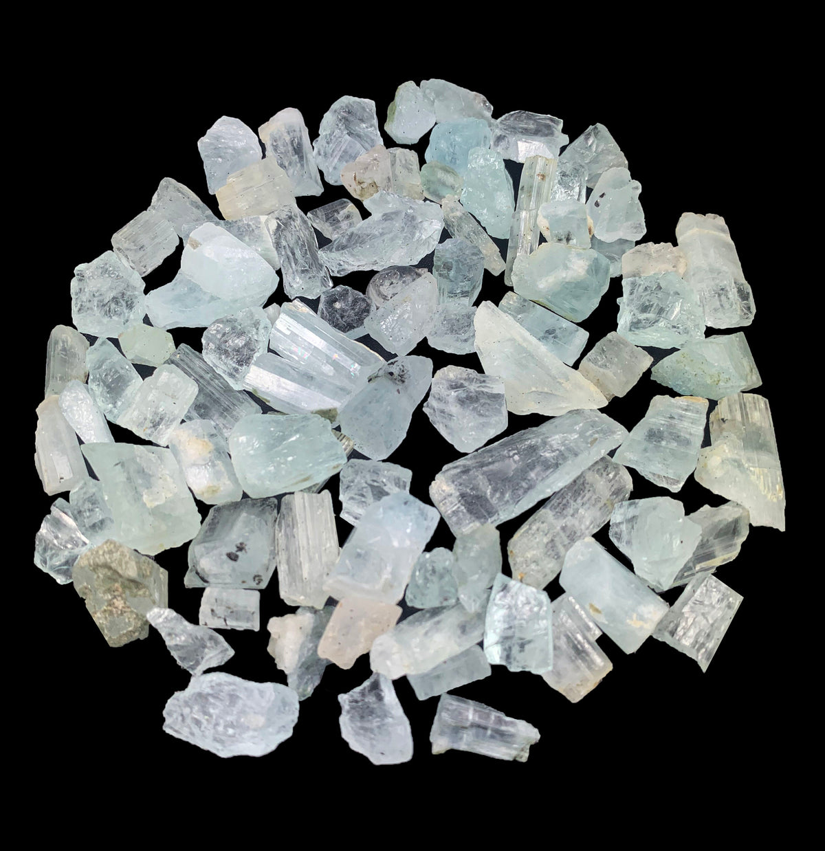 Aquamarine Rough Lot from Skardu, Pakistan – 138 g