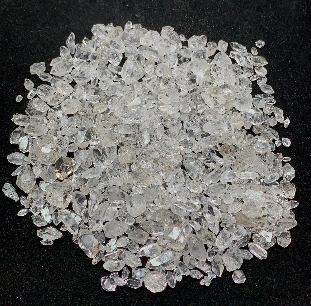 Diamond Quartz Crystals from Pakistan – 207 g Mineral Lot