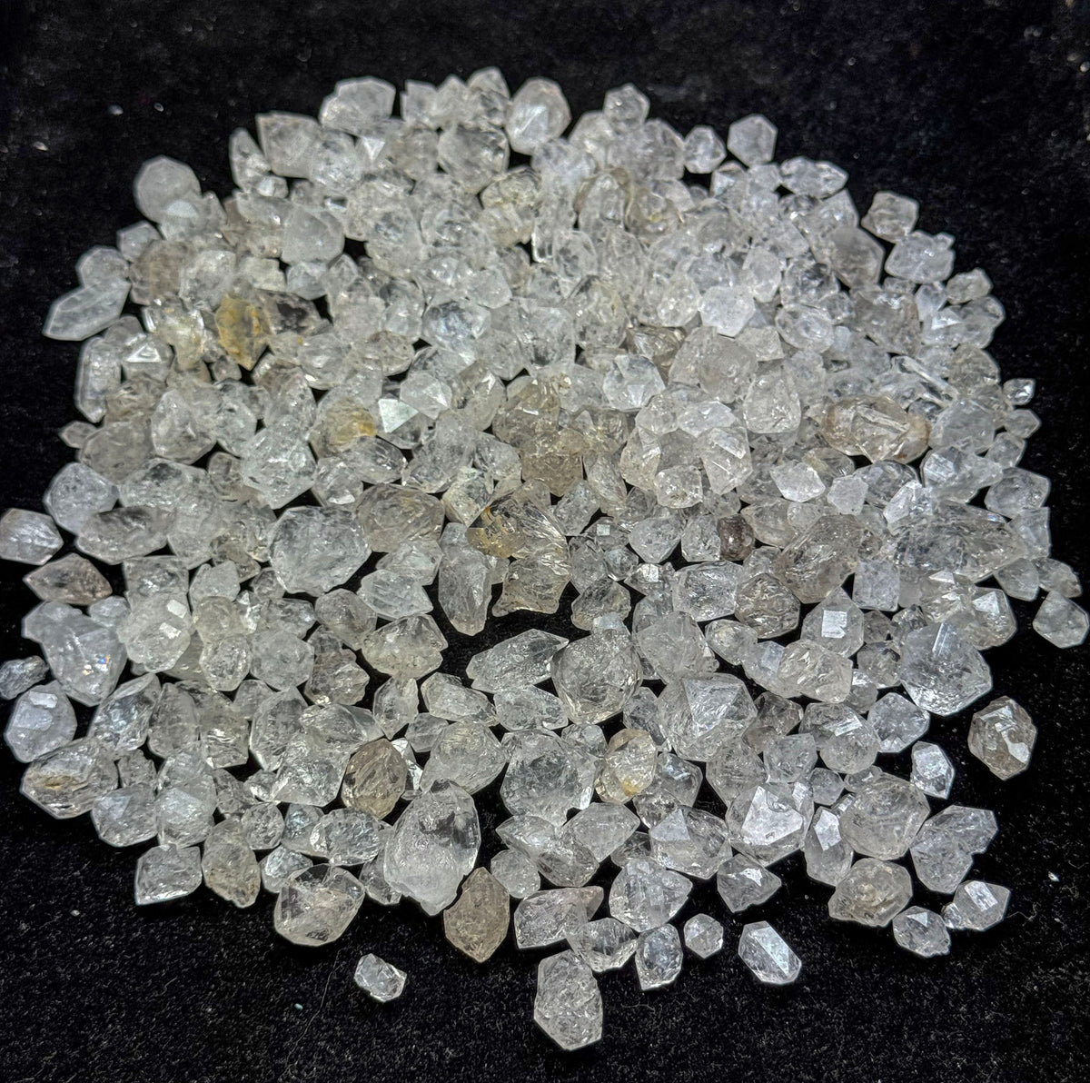 Diamond Quartz Crystals from Pakistan – 268 g Mineral Lot