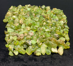 Peridot Rough Faceting Grade Lot from Mansehra, Pakistan – 323 g