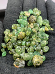 Natural Peridot Rough from Mansehra, Pakistan