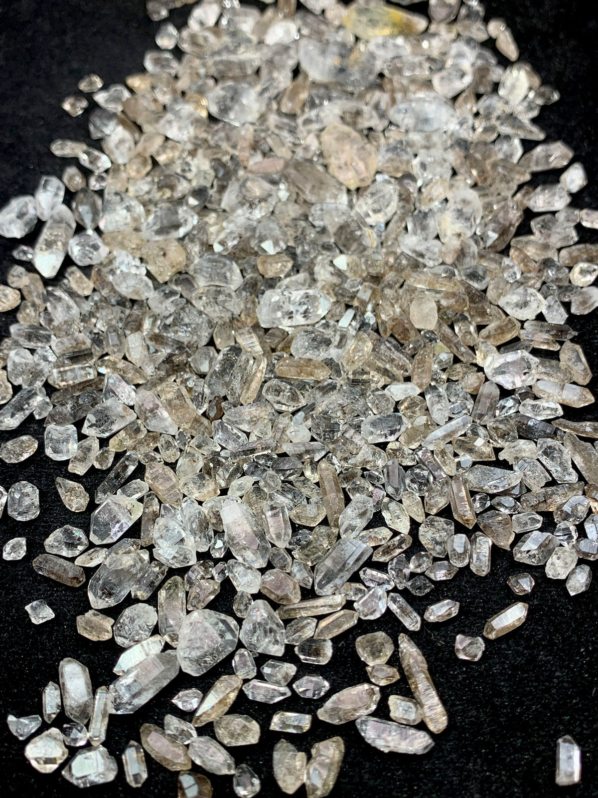 Diamond Quartz Crystals from Pakistan – 107 g Mineral Lot