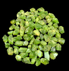 Rough Peridot Crystals from Mansehra, Pakistan