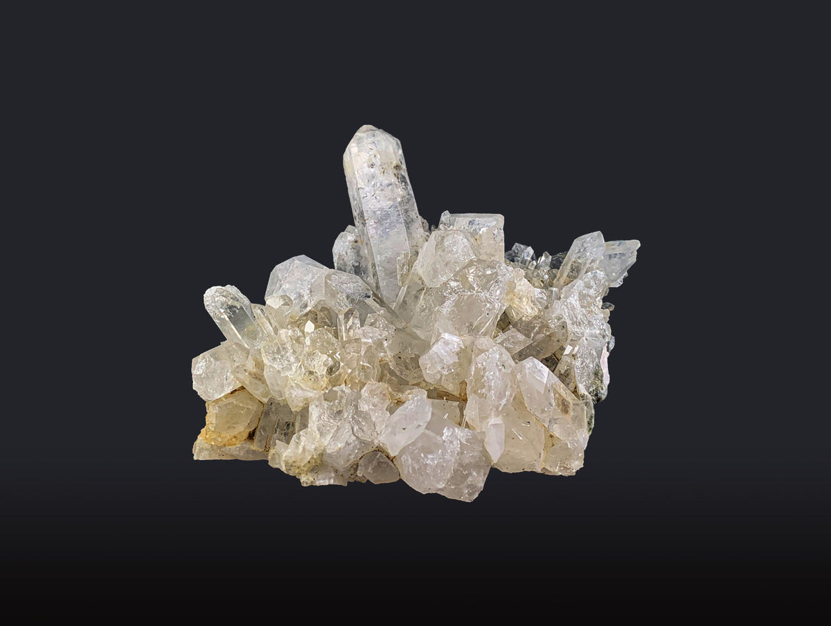 Clear Quartz Crystal Cluster Specimen from Pakistan – 570 g