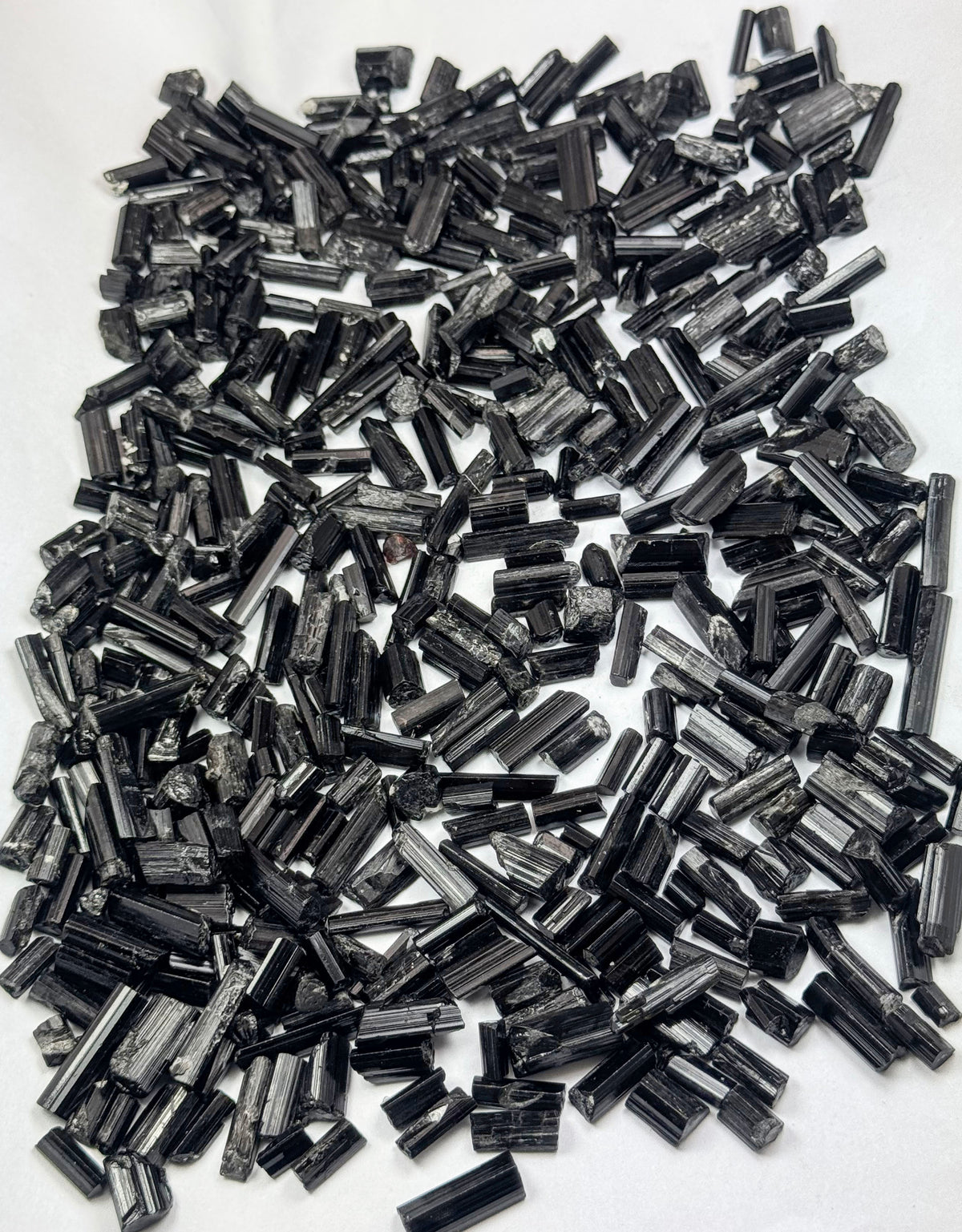 Black Tourmaline Crystals from Pakistan – 351 g Mineral Lot