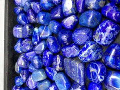 Lapis Lazuli Cabs Polished Stones from Afghanistan – 1,021 g