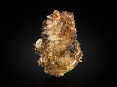Iron oxide quartz Cluster on matrix from Pakistan