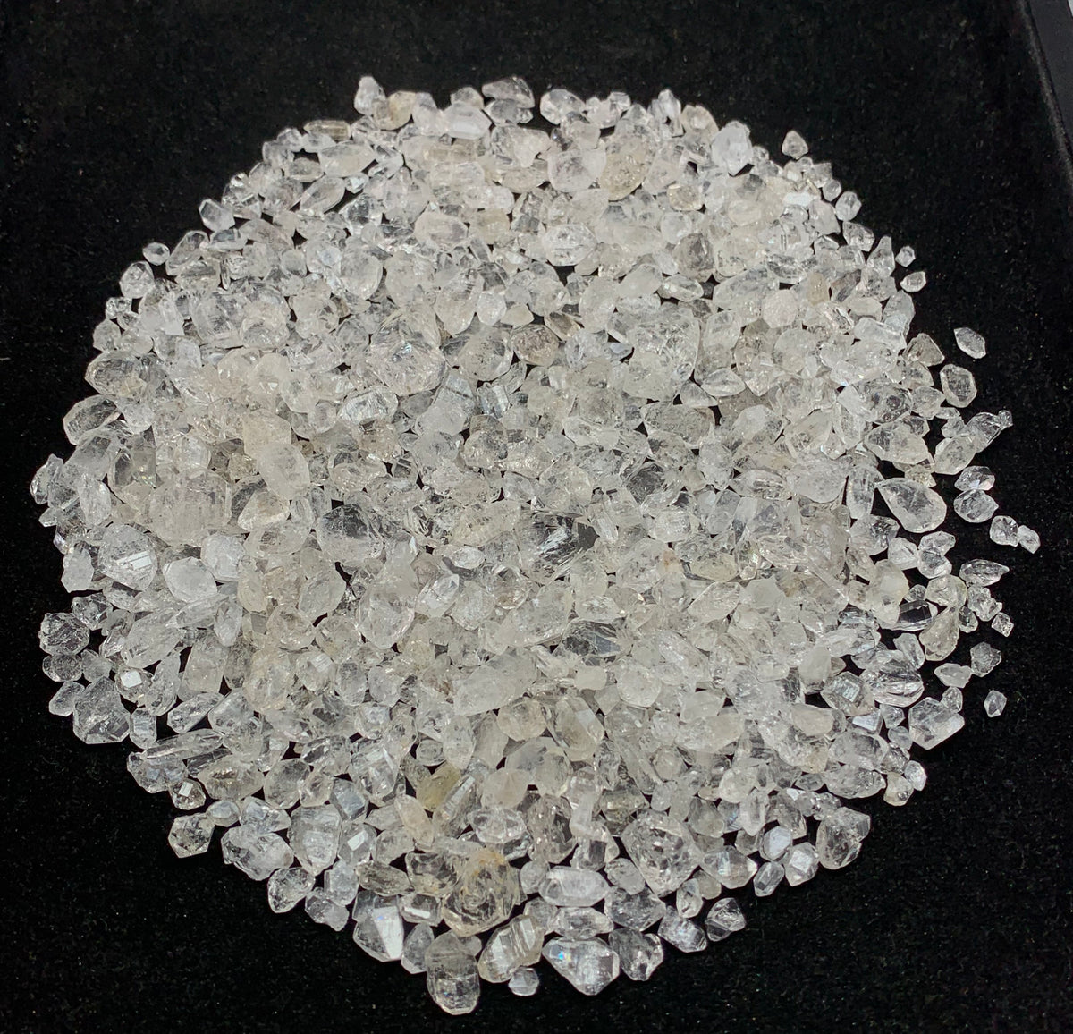 Short Diamond Quartz Crystals from Pakistan – 201 g Mineral Lot