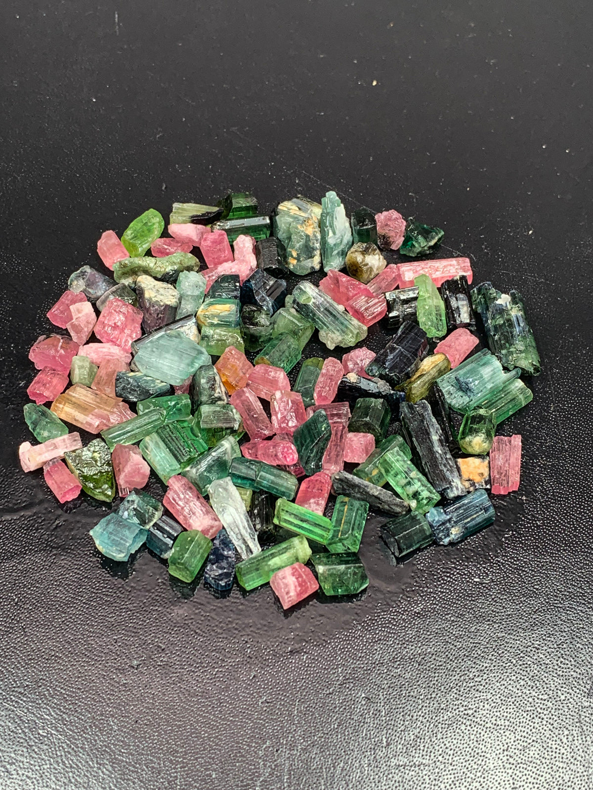 Mixed Color Tourmaline Rough Specimen Lot from Afghanistan – 62 g