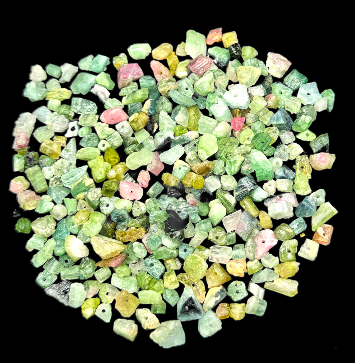 Mix Color Tourmaline Rough Lot from Afghanistan – 118 g