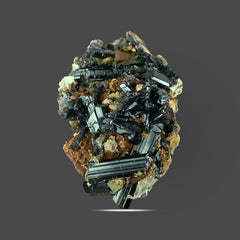 Schorl Tourmaline Cluster on Matrix Specimens Lot from Skardu, Pakistan