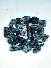 Black Tourmaline Crystal Specimen Lot from Skardu, Pakistan – 100 g