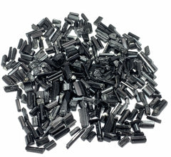 Black Tourmaline Crystals from Skardu, Pakistan – 202 g Mineral Lot
