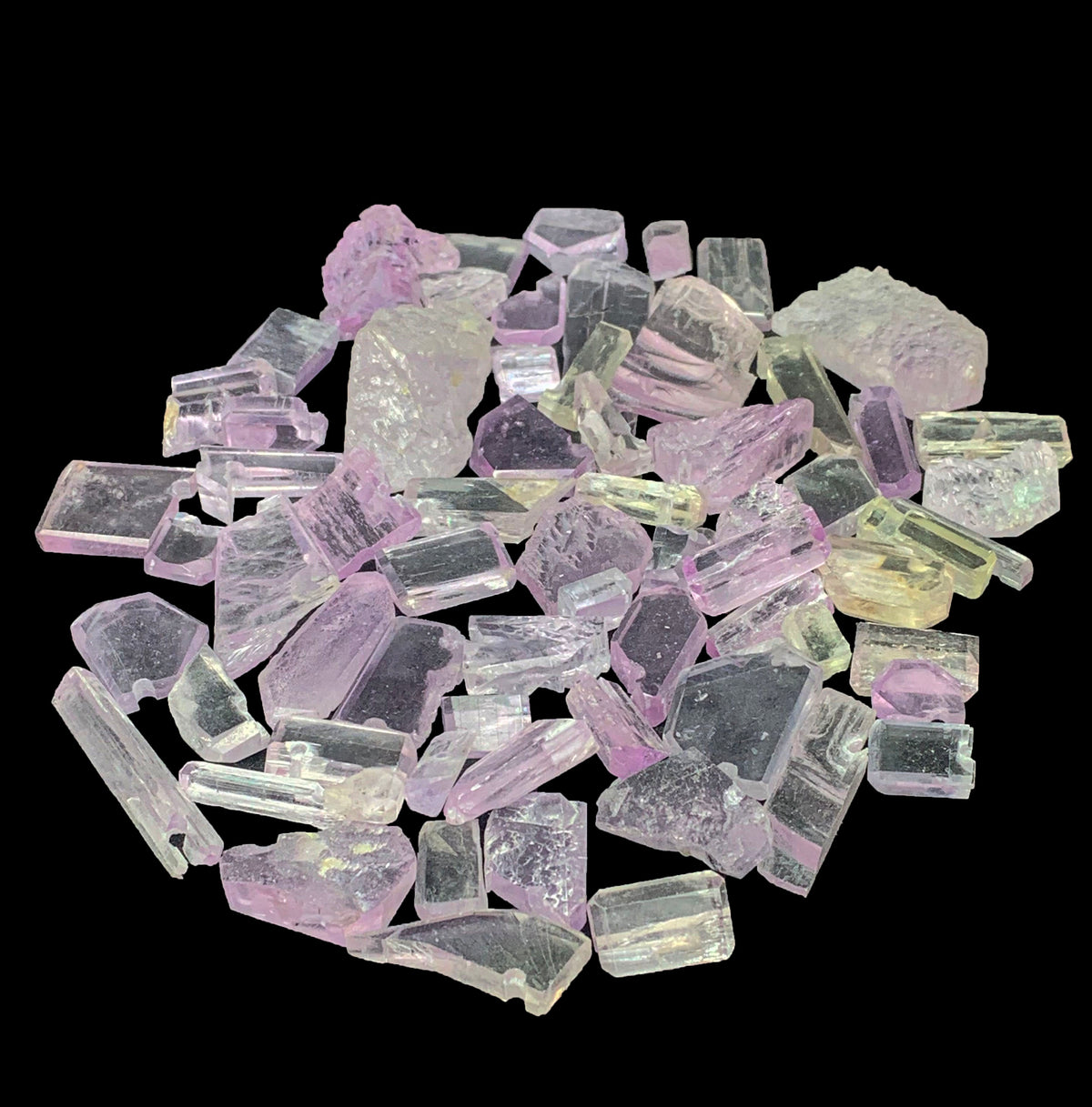 Pink Kunzite Rough, Faceting Grade from Afghanistan
