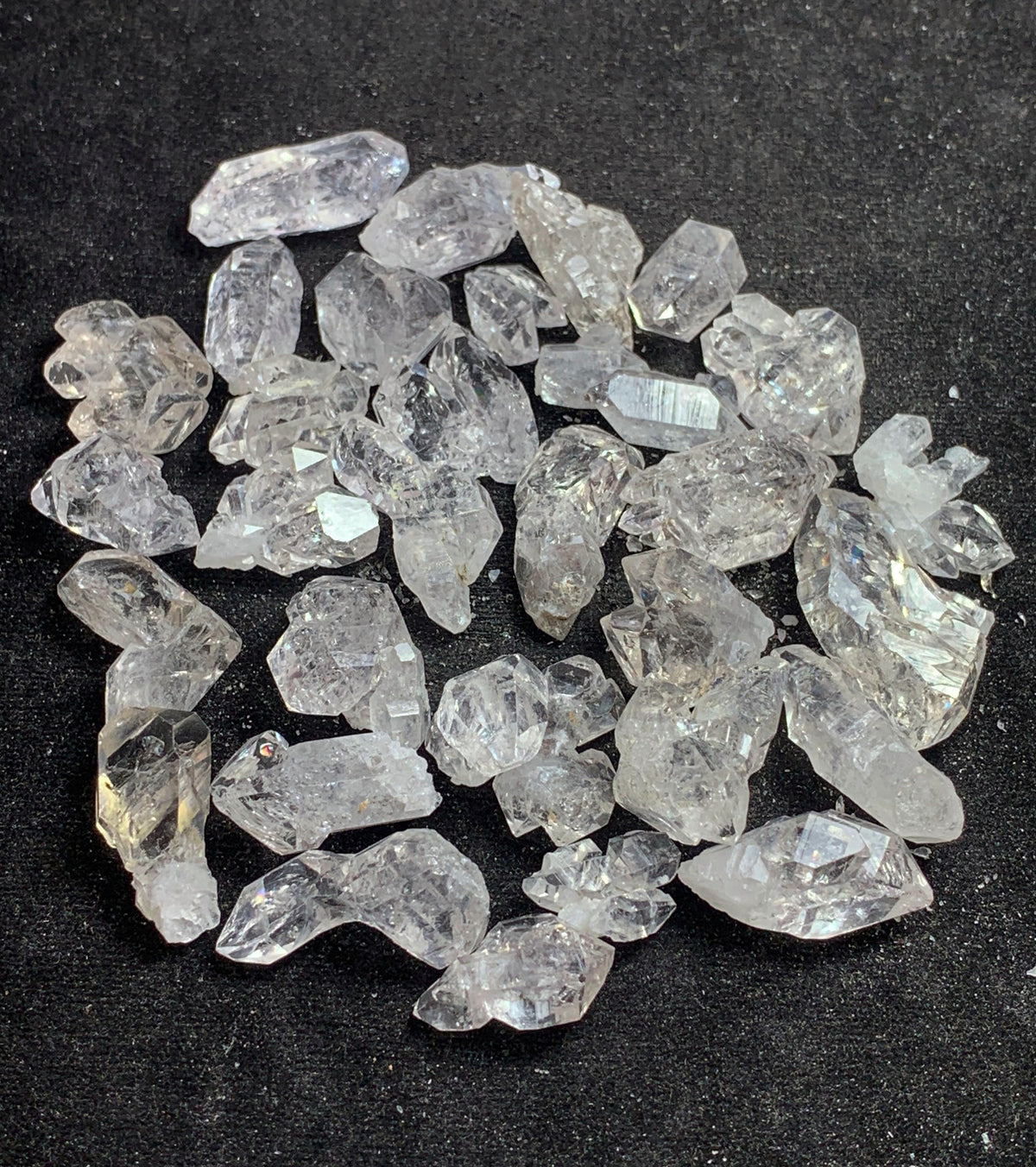 Diamond Quartz Crystals Lot from Pakistan