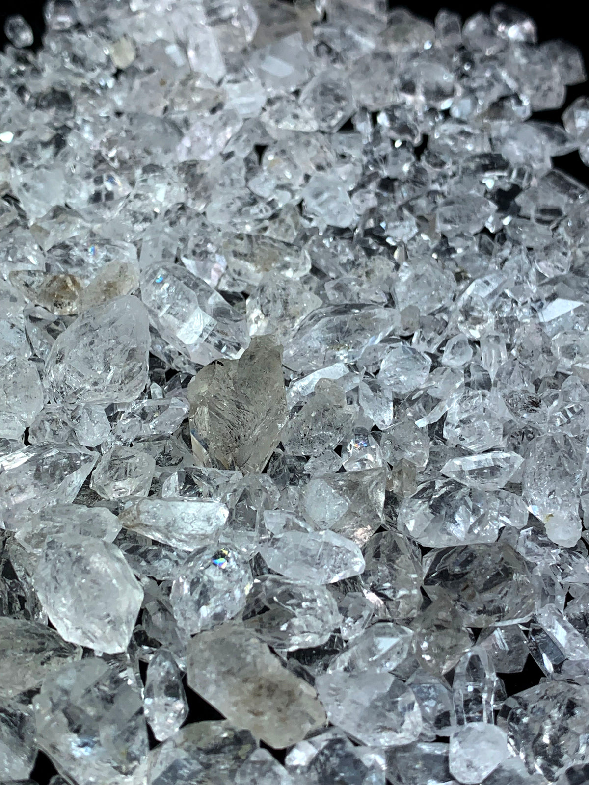 Diamond Quartz Crystals from Pakistan – 296 g Mineral Lot