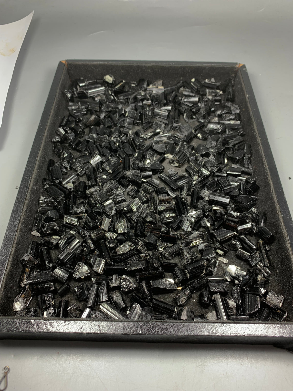 Black Tourmaline Rough Specimen Lot from Pakistan – 748 g