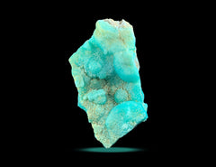 Natural Blue Aragonite Specimen from Baluchistan, Pakistan
