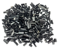 Black Tourmaline Crystals from Skardu, Pakistan – 228 g Mineral Lot