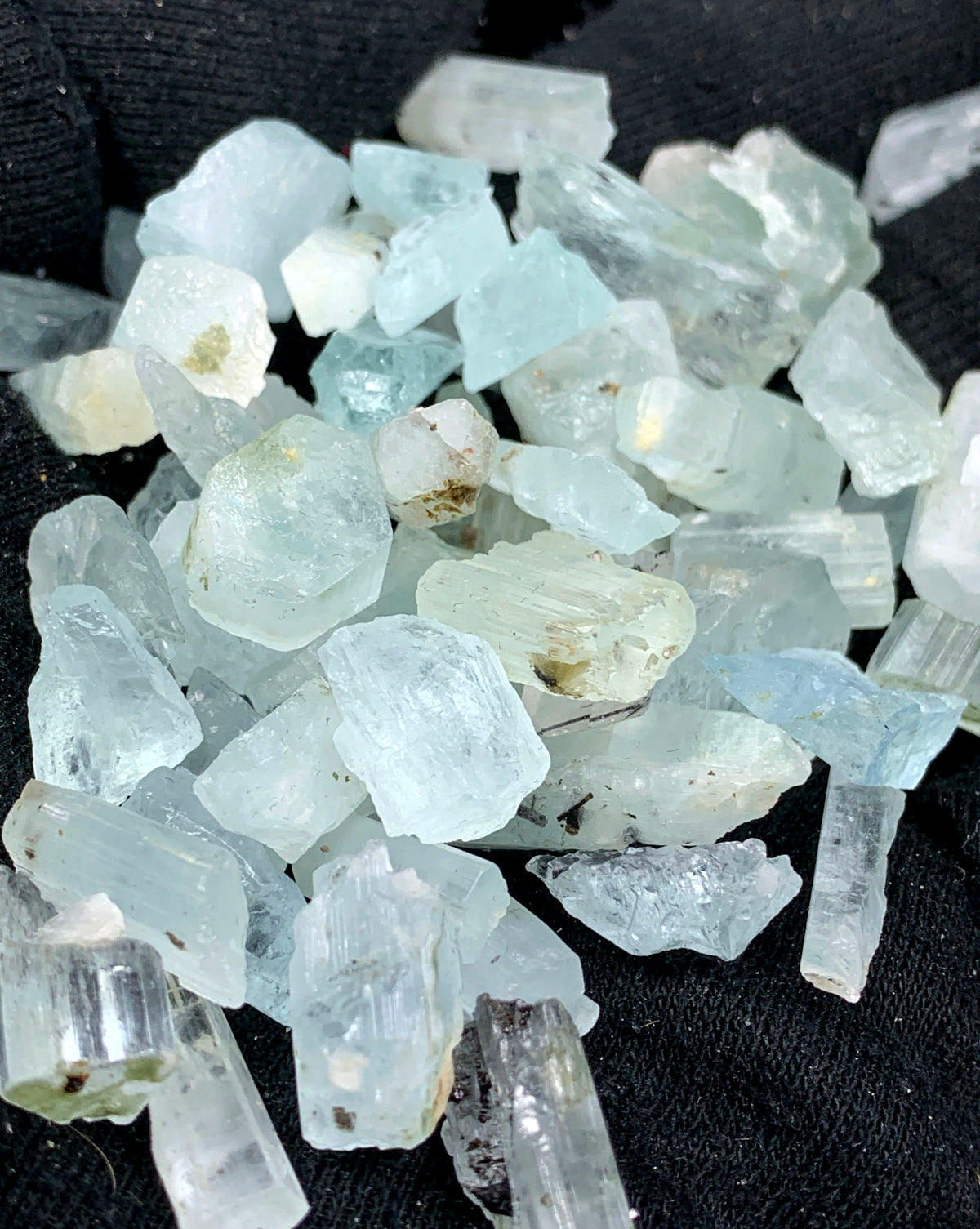 Aquamarine Rough Minerals from Pakistan – 155 g
