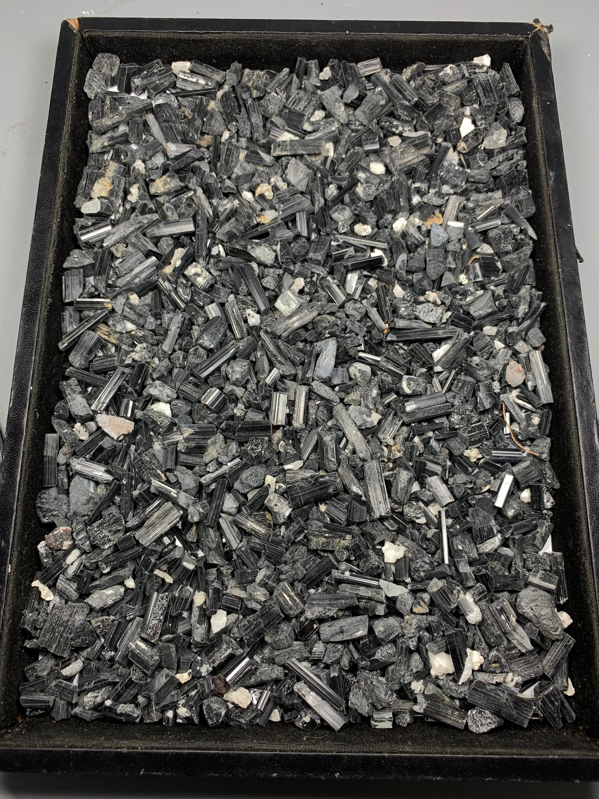 Black Tourmaline Rough Specimen Lot from Skardu, Pakistan – 1,054 g