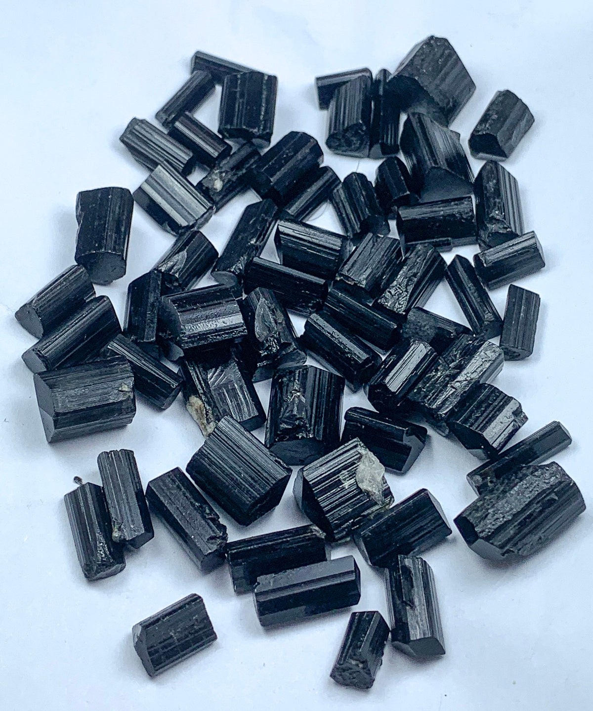 Black Tourmaline Rough from Pakistan – 133 g Mineral Lot