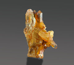 Iron Coated Quartz Crystals from Pakistan – Lustrous 20 Piece Mineral Lot