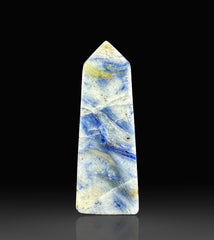 Sodalite Towers Lot from Afghanistan – 7 Pieces | Mineral Specimens