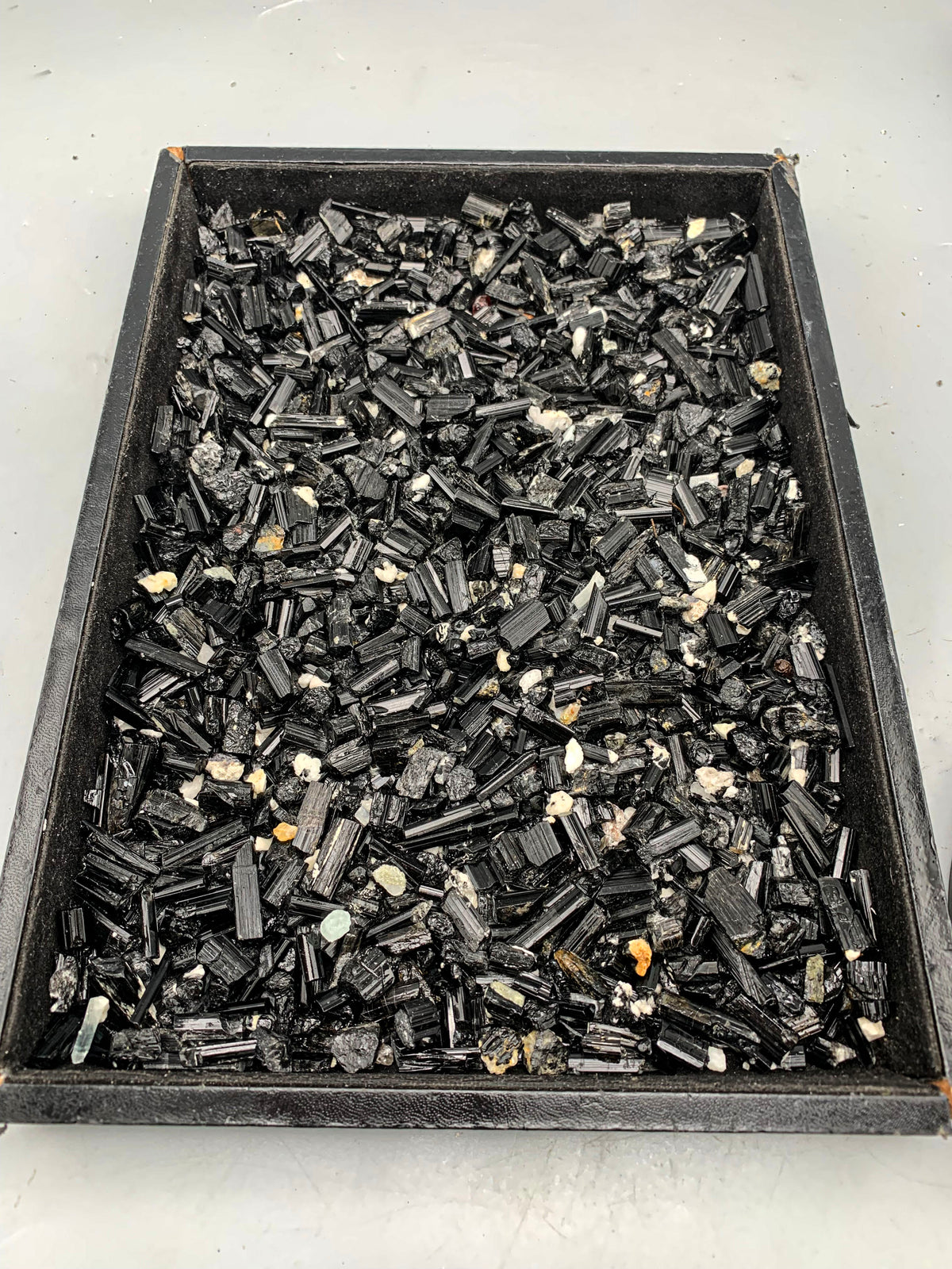 Black Tourmaline Rough Specimen Lot from Skardu, Pakistan – 1,038 g