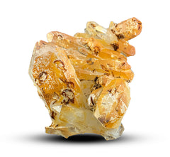 Natural Iron Coated Quartz Cluster from Pakistan