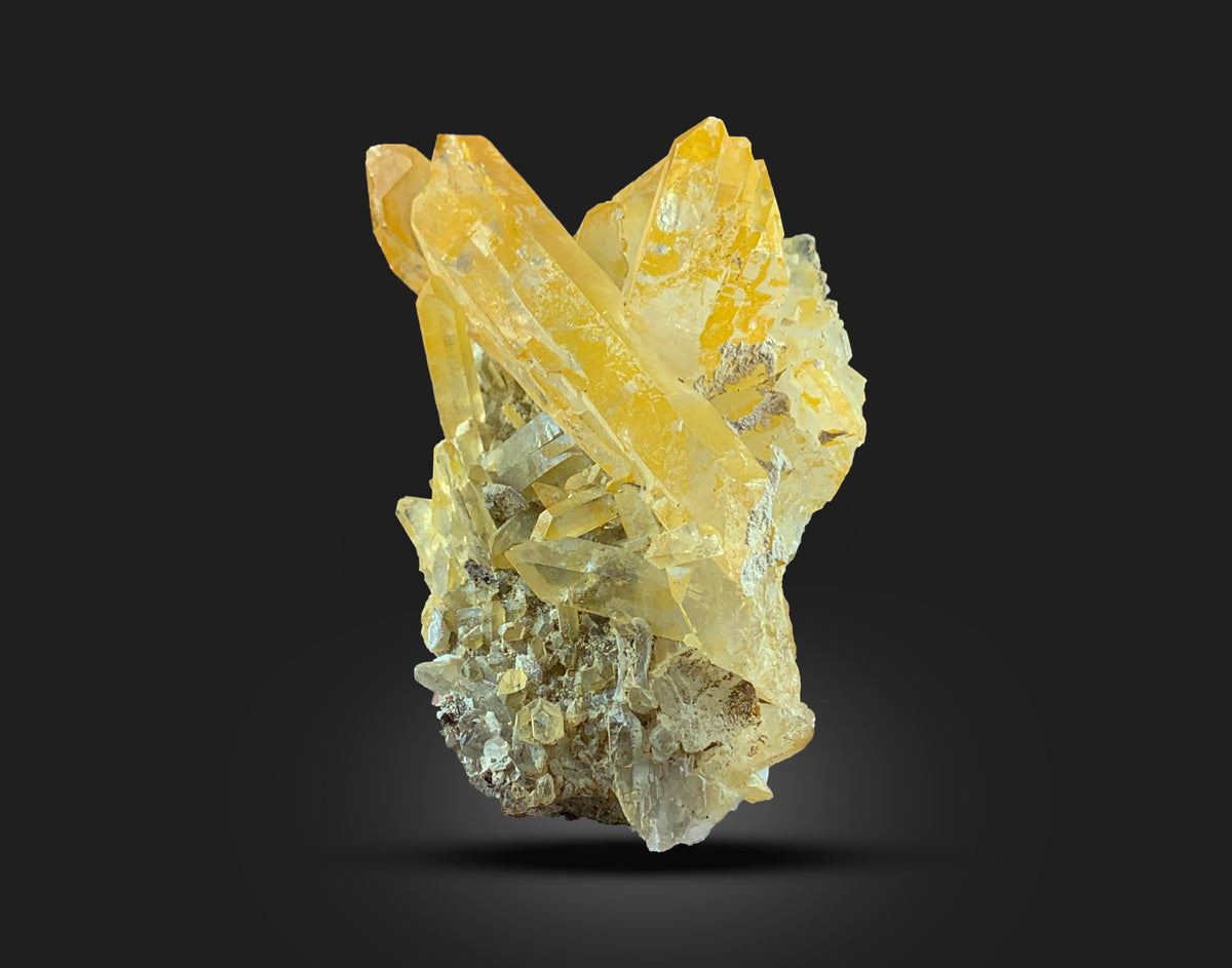 Natural Iron Coated Quartz Specimen from Skardu, Pakistan