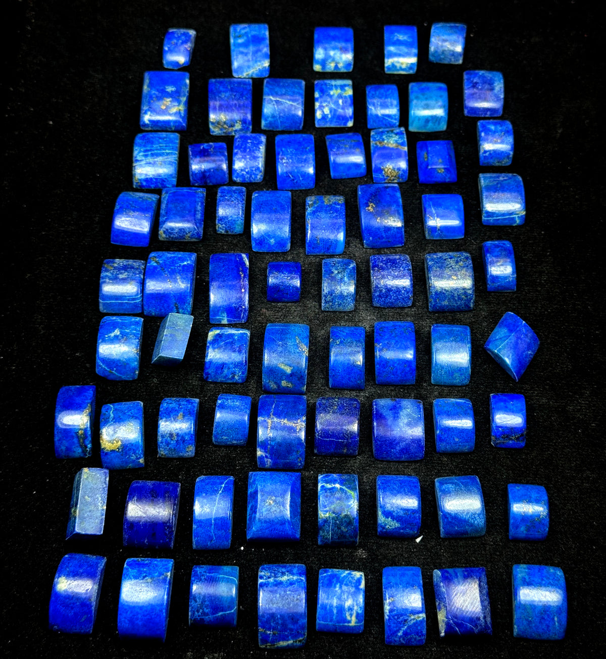 Polished Lapis Lazuli Lapis Lazuli Cabochon Afghanistan 149 g
