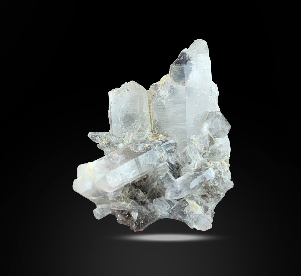 Laser Quartz Crystals on Matrix from Pakistan