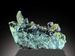 Epidote with Vesuvianite Specimens from Pakistan – Crystal Mineral Lot