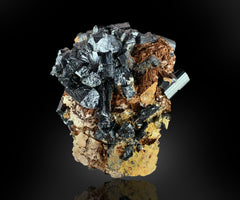 Schorl Tourmaline Cluster on Matrix from Skardu, Pakistan