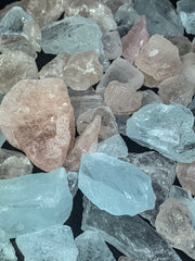 Aquamarine and Morganite Rough