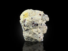Red Garnet Crystals on Feldspar Matrix Specimen from Skardu, Pakistan – 807 g