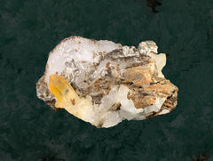 Iron Coated Quartz on Matrix from Skardu, Pakistan – 557 g